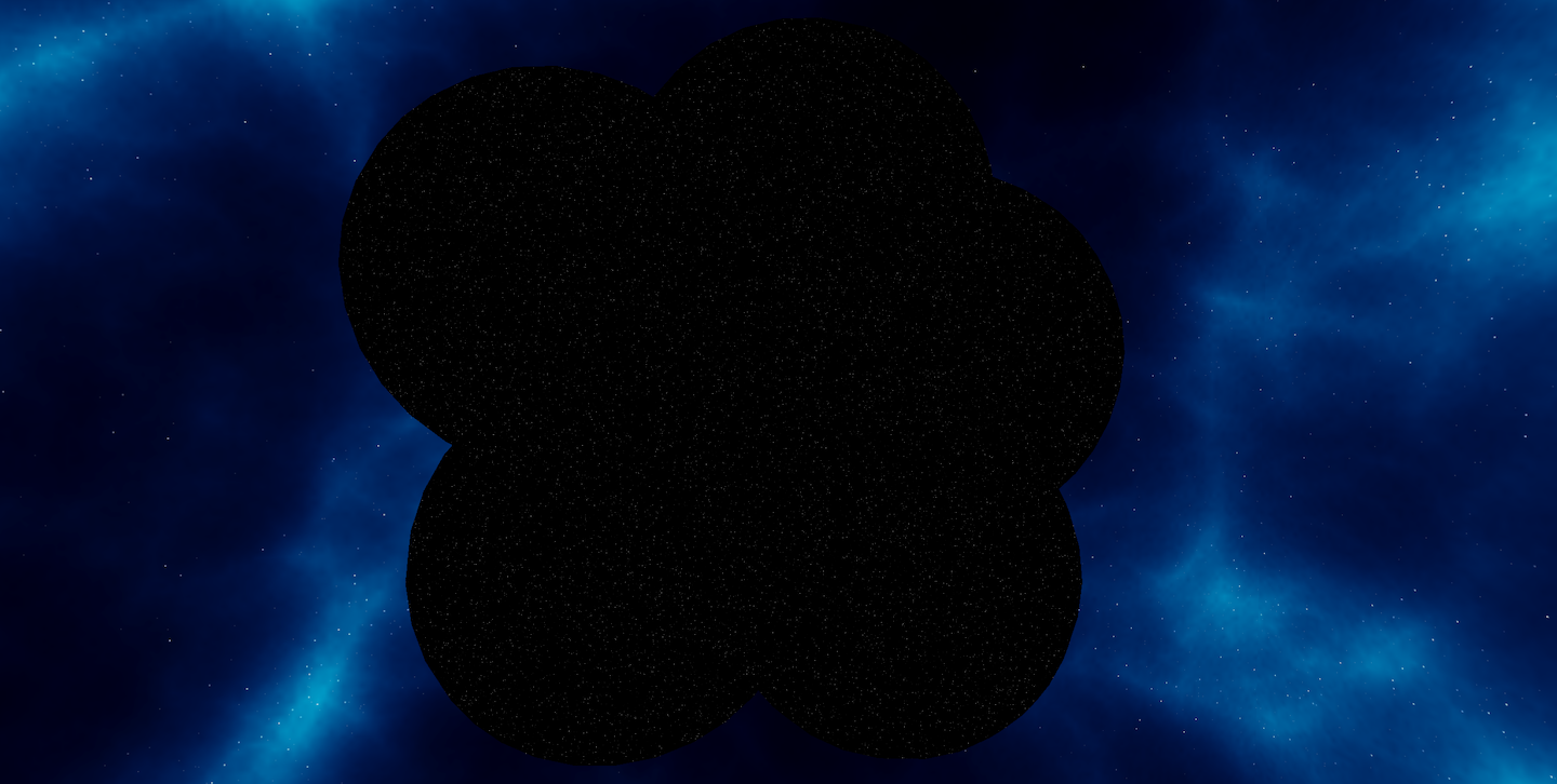 Blob on Blue — physics level